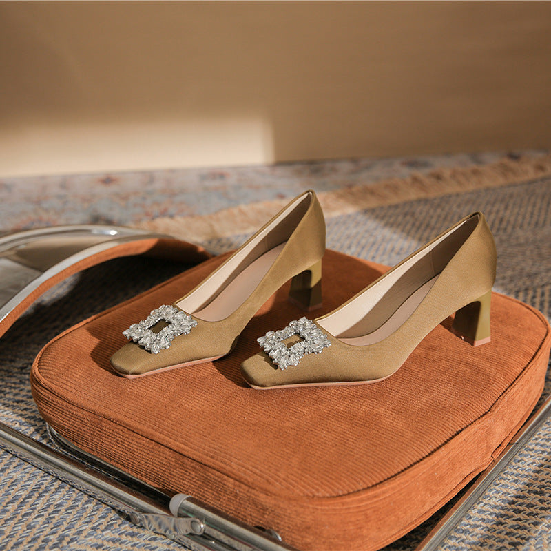 褶皱喇叭袖上衣和高腰裙套装，配腰带 – Rosiny 