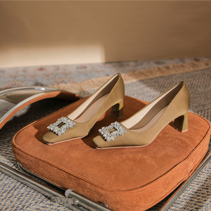 褶皱喇叭袖上衣和高腰裙套装，配腰带 – Rosiny 