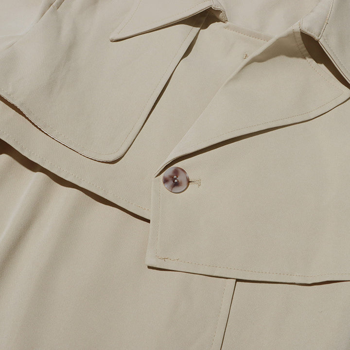 بدلة مصممة خصيصًا بأزرار ذهبية – مارون