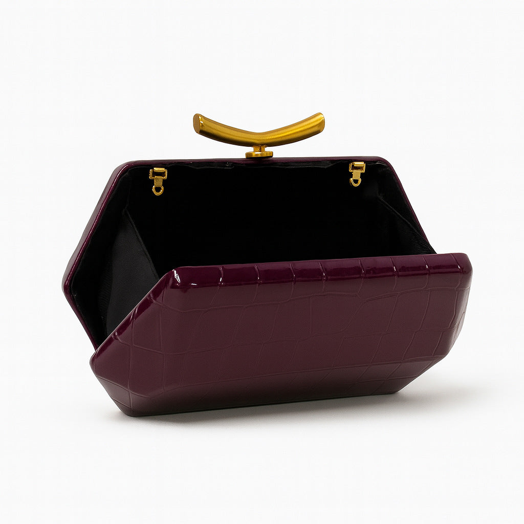 gewebte Rattan-Tragetasche mit doppelten Ledergriffen – LÉONIE 