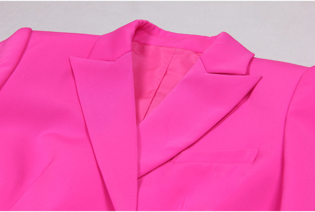 tailored three-piece suit set with corset top – VALENTINA