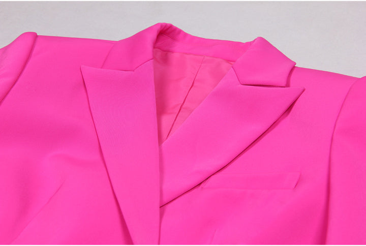 tailored three-piece suit set with corset top – VALENTINA