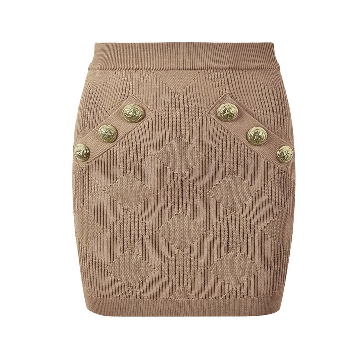 褶皱喇叭袖上衣和高腰裙套装，配腰带 – Rosiny 