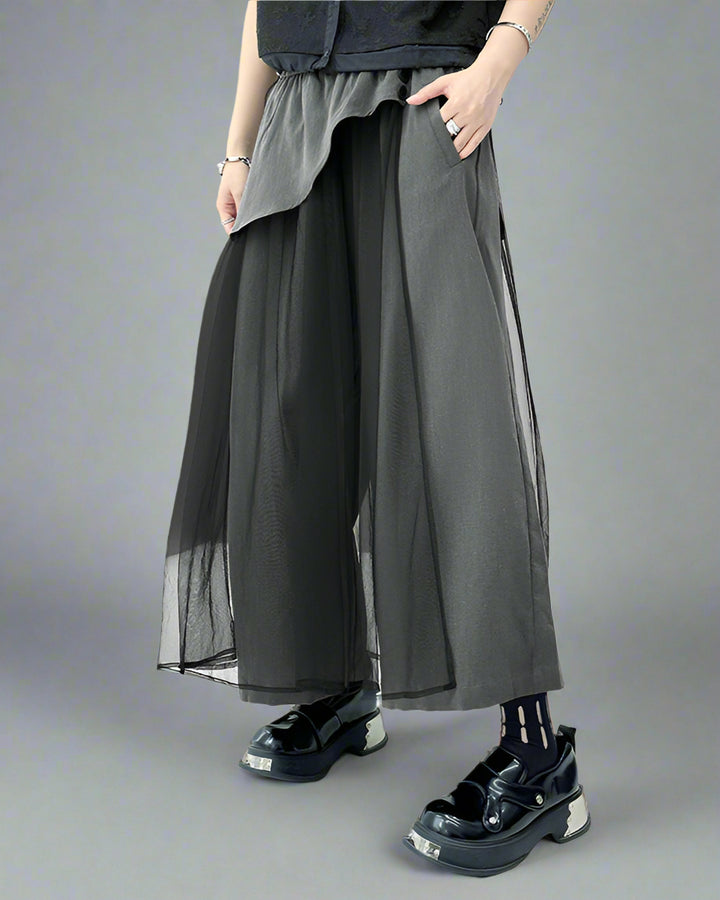 robe midi à manches courtes avec des appliqués floraux 3D - BLOOMIQ 