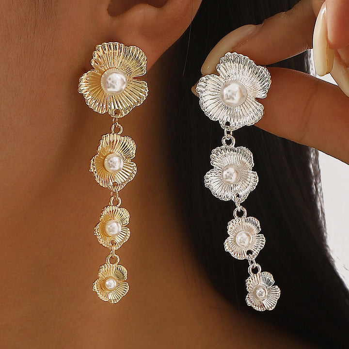 mehrfarbige Kettenhalskette mit Emaille-Seeanhängern - CORALIA 