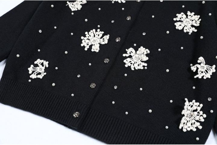 Geplooide top met uitlopende mouwen en maxi-rok set met tailleband – Rosiny 