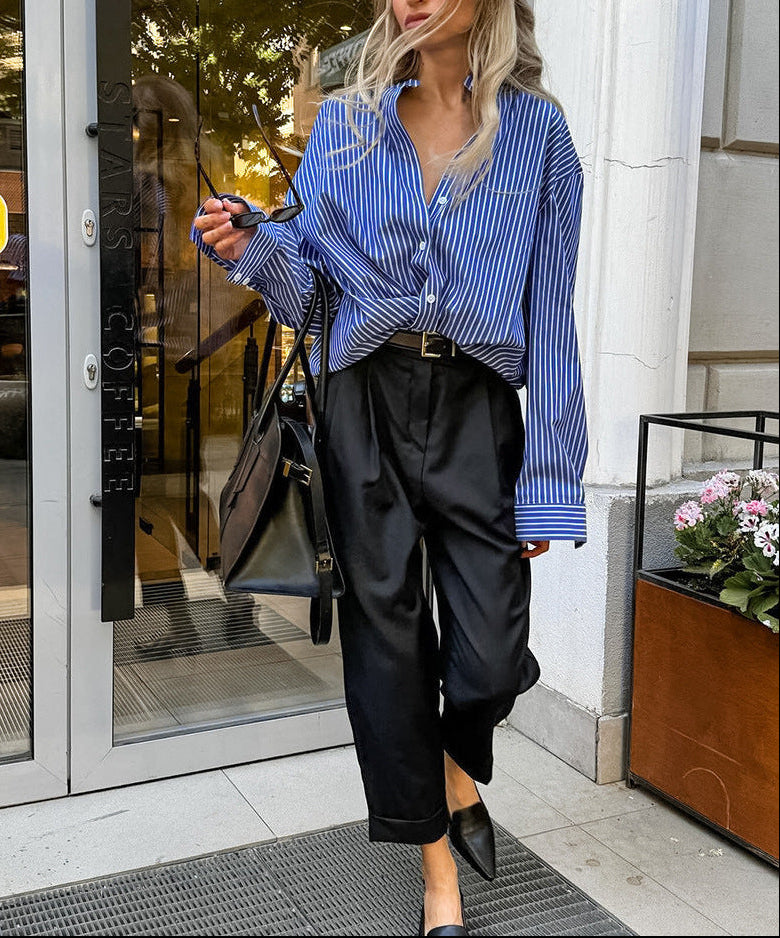 بدلة مصممة خصيصًا بأزرار ذهبية – مارون