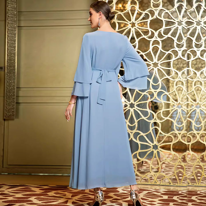 Classic Long Sleeve Maxi Dress – SERENA