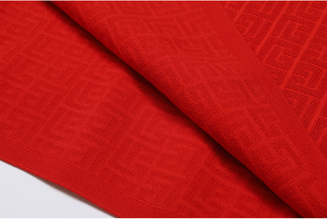 Haut à manches évasées plissées et ensemble jupe longue avec ceinture à la taille – Rosiny 