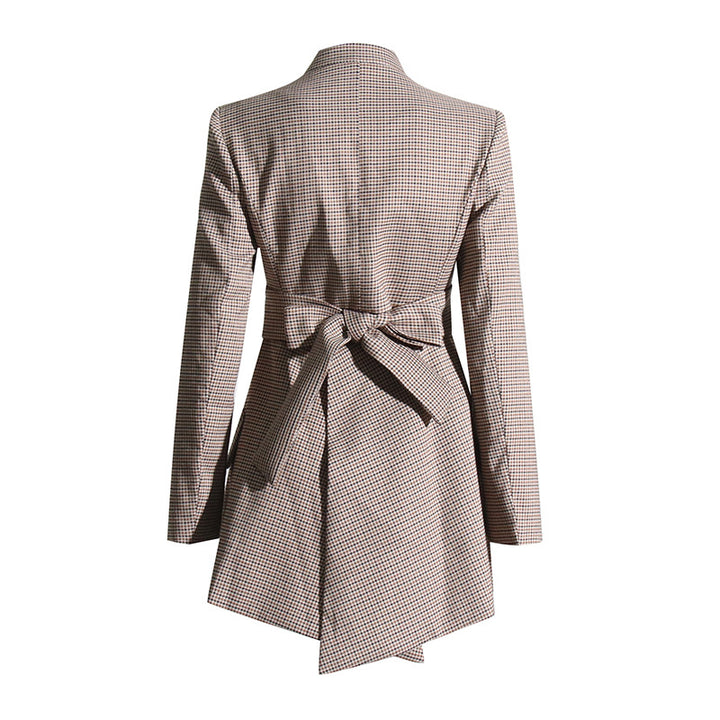 asymmetric wrap blazer jacket – NOVA