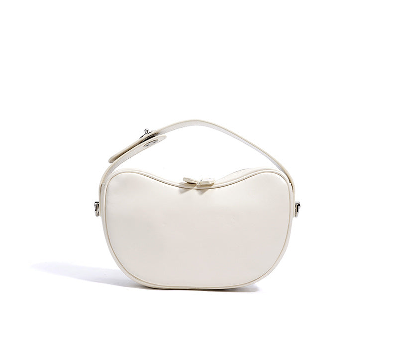 gewebte Rattan-Tragetasche mit doppelten Ledergriffen – LÉONIE 