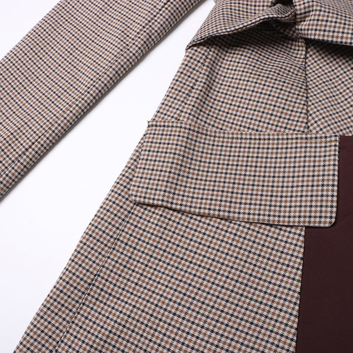 asymmetric wrap blazer jacket – NOVA