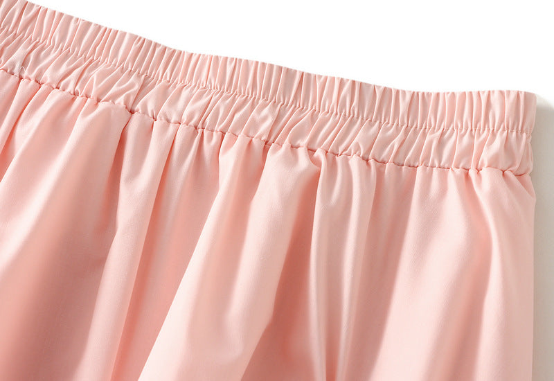 midi skirt with gathered bow detailing – FERA