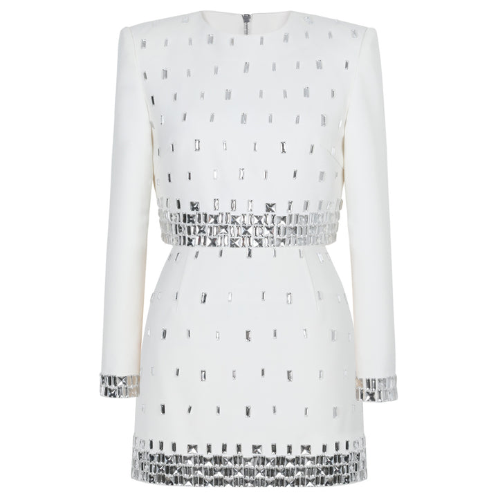 Haut à manches évasées plissées et ensemble jupe longue avec ceinture à la taille – Rosiny 