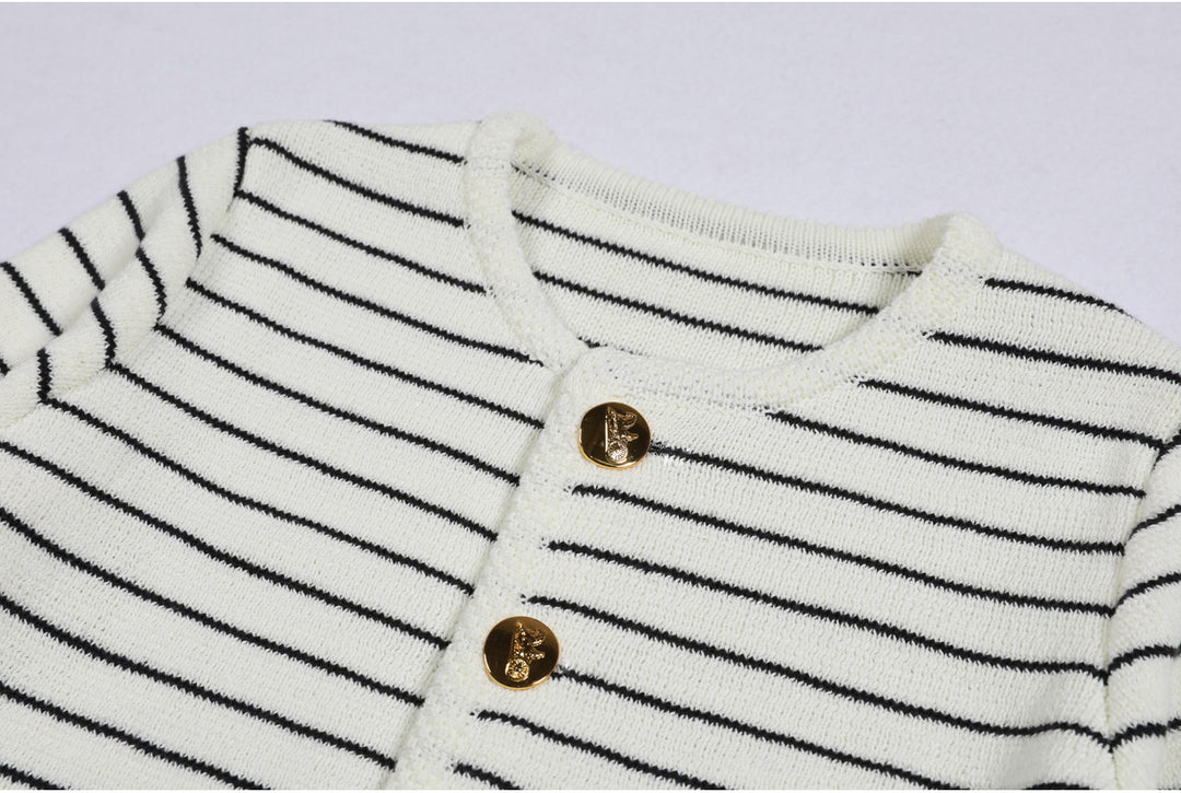 Geplooide top met uitlopende mouwen en maxi-rok set met tailleband – Rosiny 