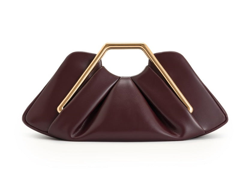 sac cabas en rotin tissé avec doubles poignées en cuir – LÉONIE 