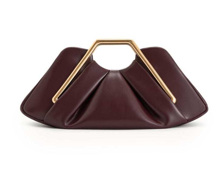 sac cabas en rotin tissé avec doubles poignées en cuir – LÉONIE 