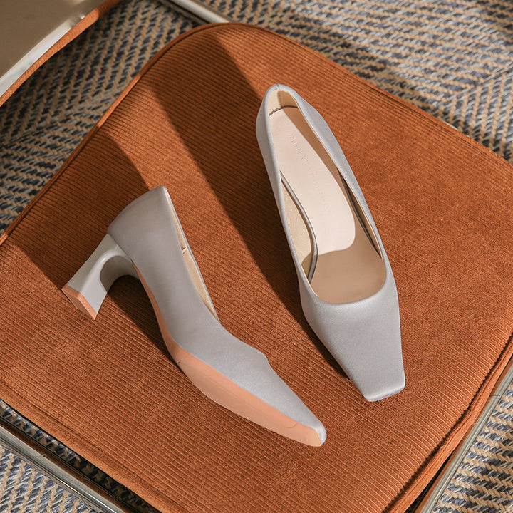 褶皱喇叭袖上衣和高腰裙套装，配腰带 – Rosiny 