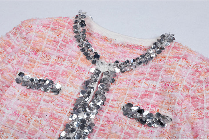 Haut à manches évasées plissées et ensemble jupe longue avec ceinture à la taille – Rosiny 