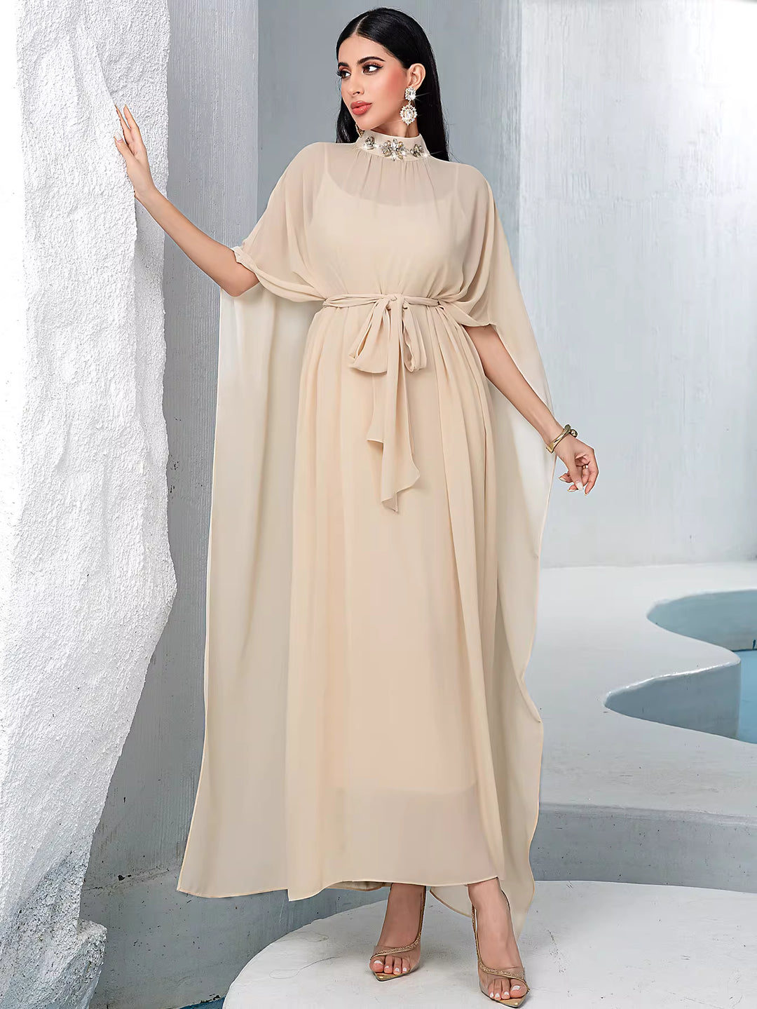 Elegant Sleeveless Maxi Dress – LUMINA