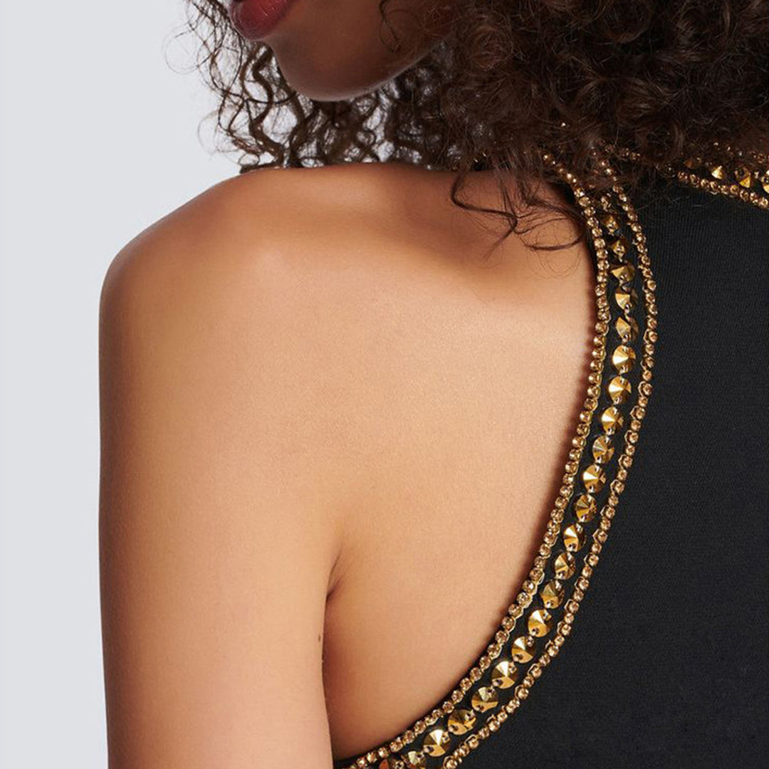 Haut à manches évasées plissées et ensemble jupe longue avec ceinture à la taille – Rosiny 