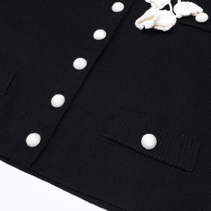 Geplooide top met uitlopende mouwen en maxi-rok set met tailleband – Rosiny 