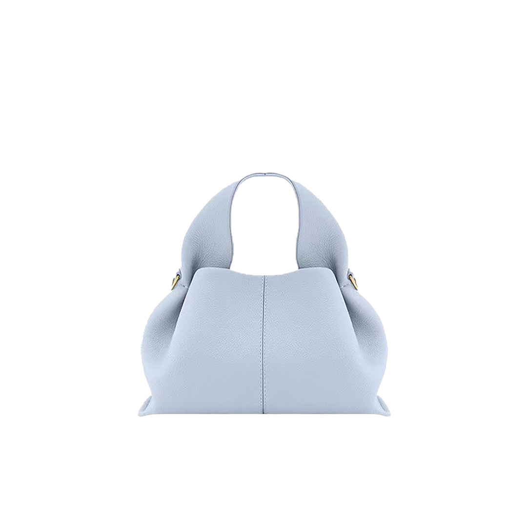 حقيبة هوبو جلدية ناعمة بمقبض مطوي – سيليمت