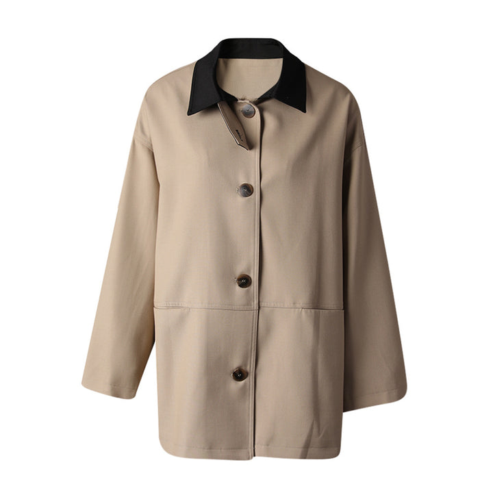 جاكيت مخملي بأزرار أمامية وحافة من الدانتيل الشفاف - صيفي