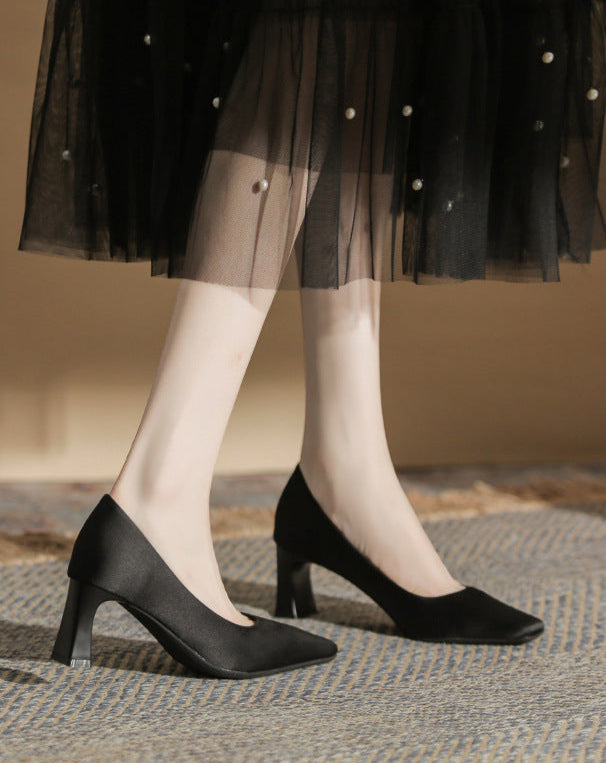 褶皱喇叭袖上衣和高腰裙套装，配腰带 – Rosiny 