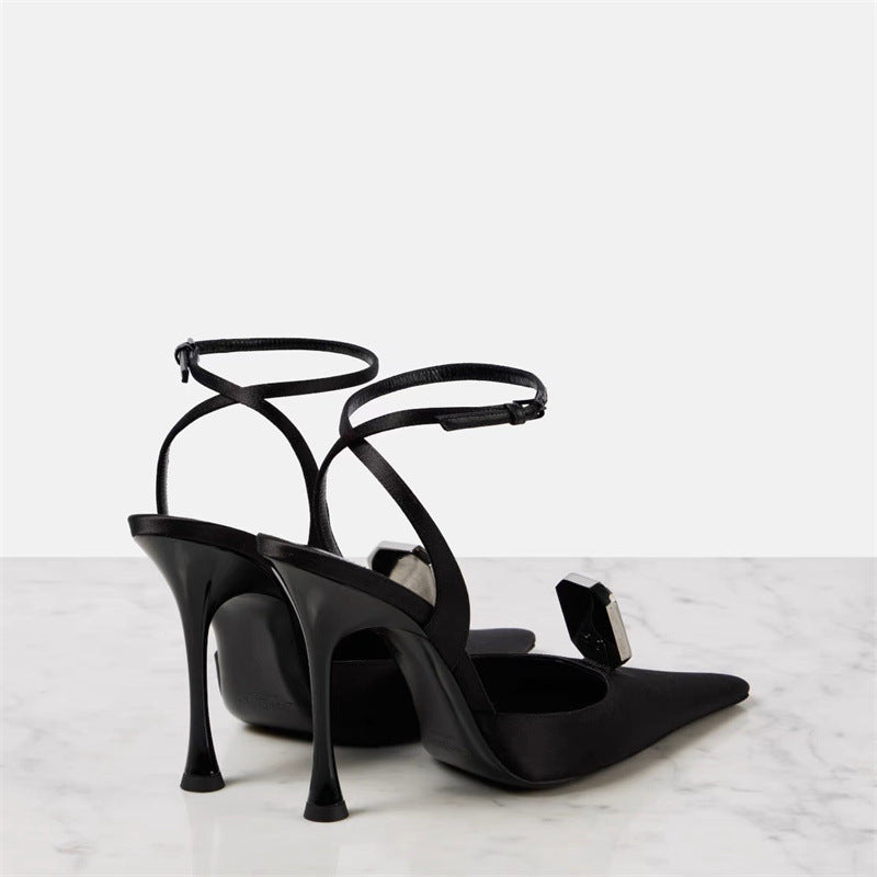 褶皱喇叭袖上衣和高腰裙套装，配腰带 – Rosiny 