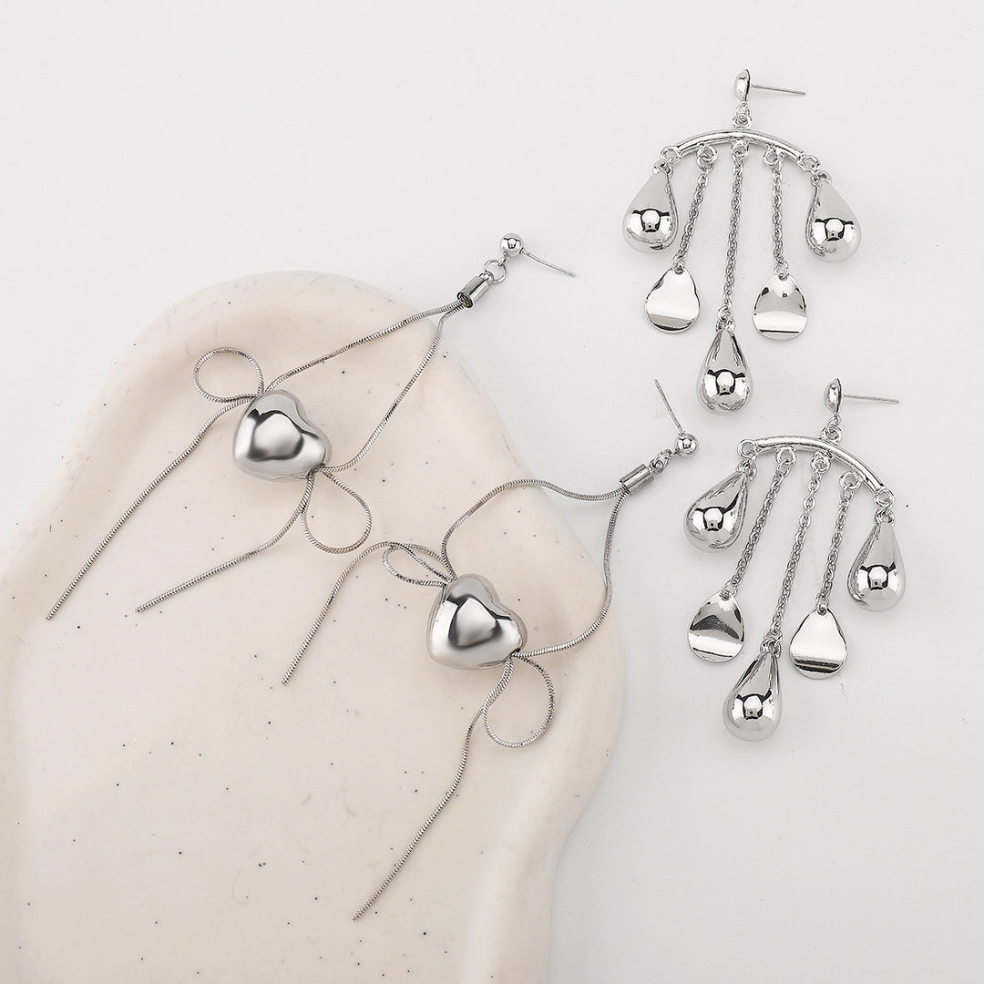 mehrfarbige Kettenhalskette mit Emaille-Seeanhängern - CORALIA 