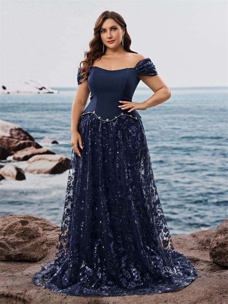 Haut à manches évasées plissées et ensemble jupe longue avec ceinture à la taille – Rosiny 