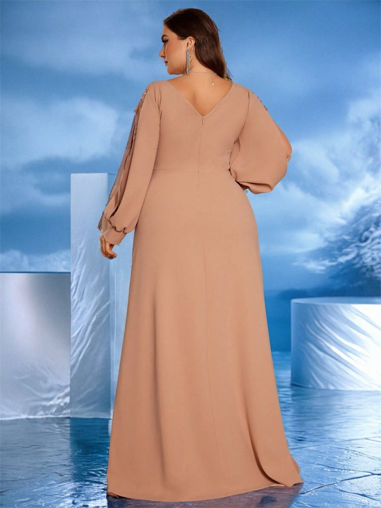 褶皱喇叭袖上衣和高腰裙套装，配腰带 – Rosiny 