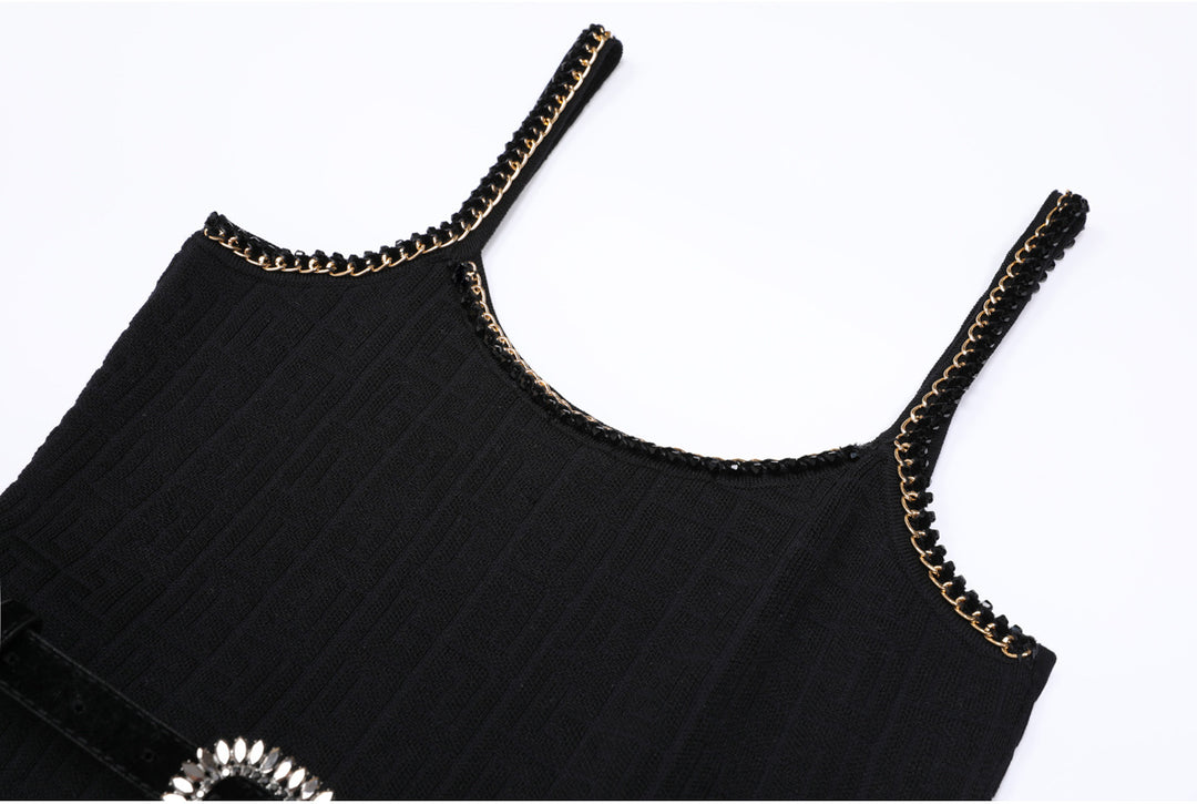 Haut à manches évasées plissées et ensemble jupe longue avec ceinture à la taille – Rosiny 