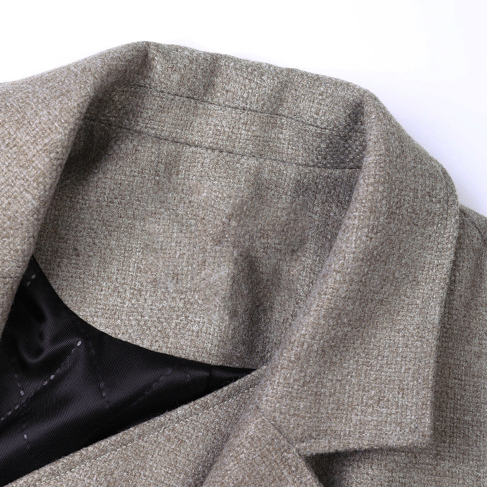 Geplooide top met uitlopende mouwen en maxi-rok set met tailleband – Rosiny 