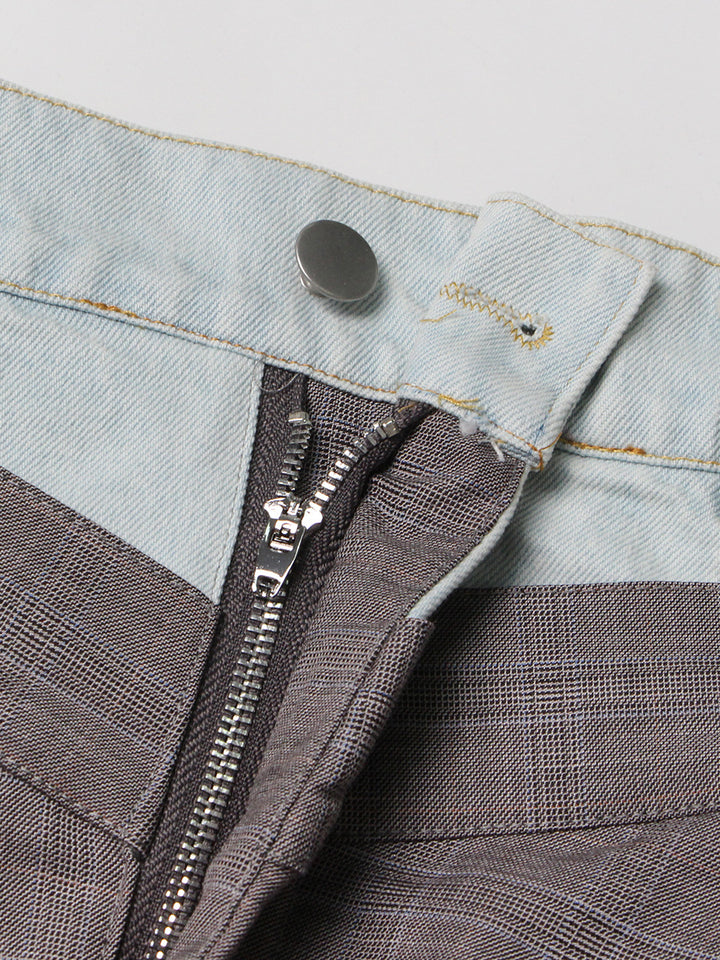 Geplooide top met uitlopende mouwen en maxi-rok set met tailleband – Rosiny 