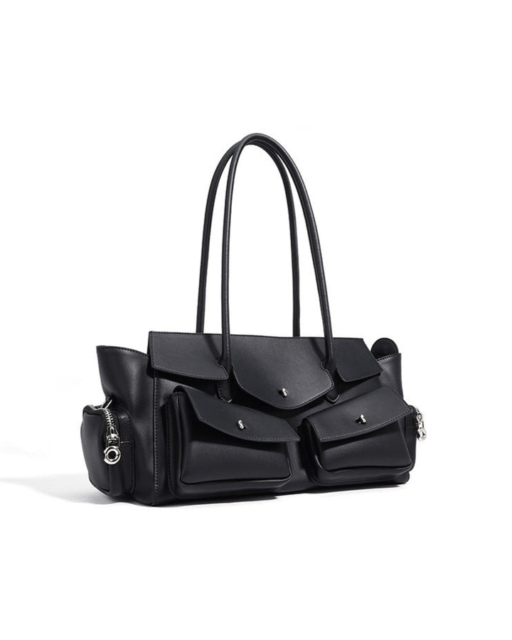 mouwloze uitlopende midi-jurk met kettingriem - CELIAV 