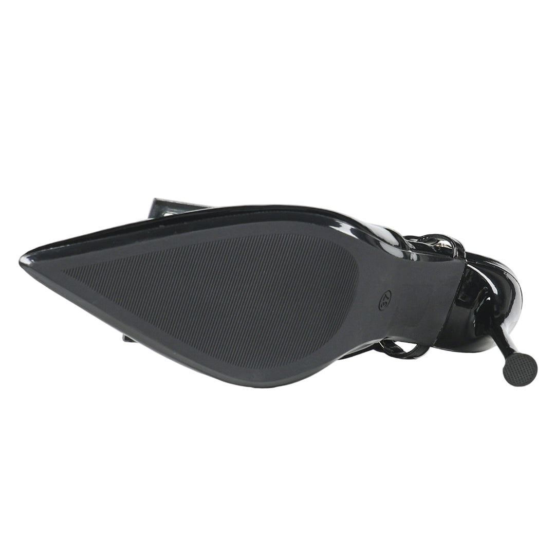 pointed slingback pumps with buckle strap - CIDRADU