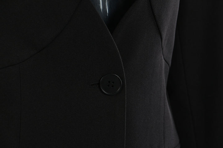 جاكيت بليزر مصمم خصيصًا بكتفين مكشوفتين - عاجي