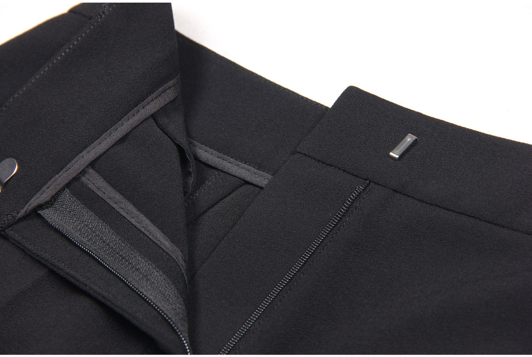 Haut à manches évasées plissées et ensemble jupe longue avec ceinture à la taille – Rosiny 