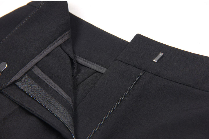 Haut à manches évasées plissées et ensemble jupe longue avec ceinture à la taille – Rosiny 