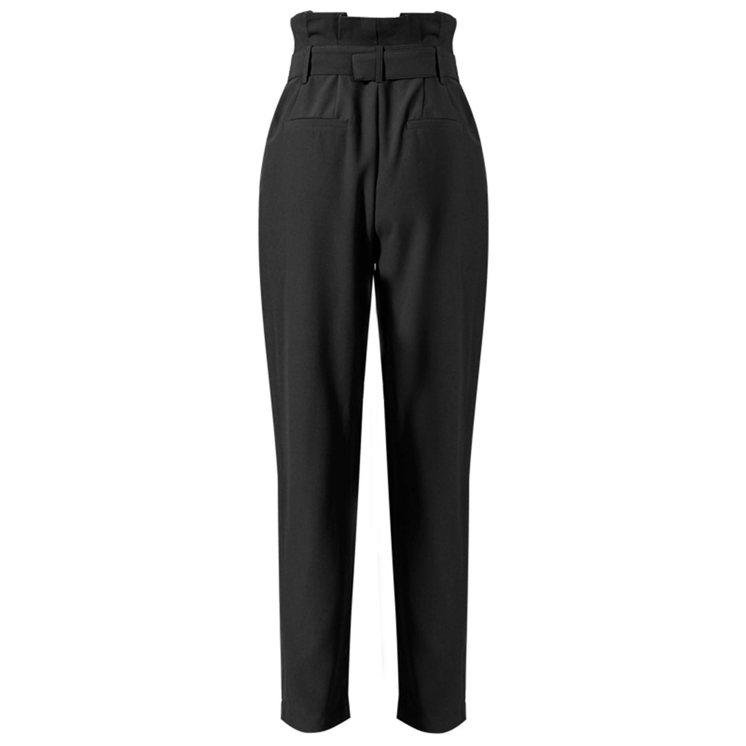 定制喇叭套装，配缎面泡泡袖 - VALENCIA 