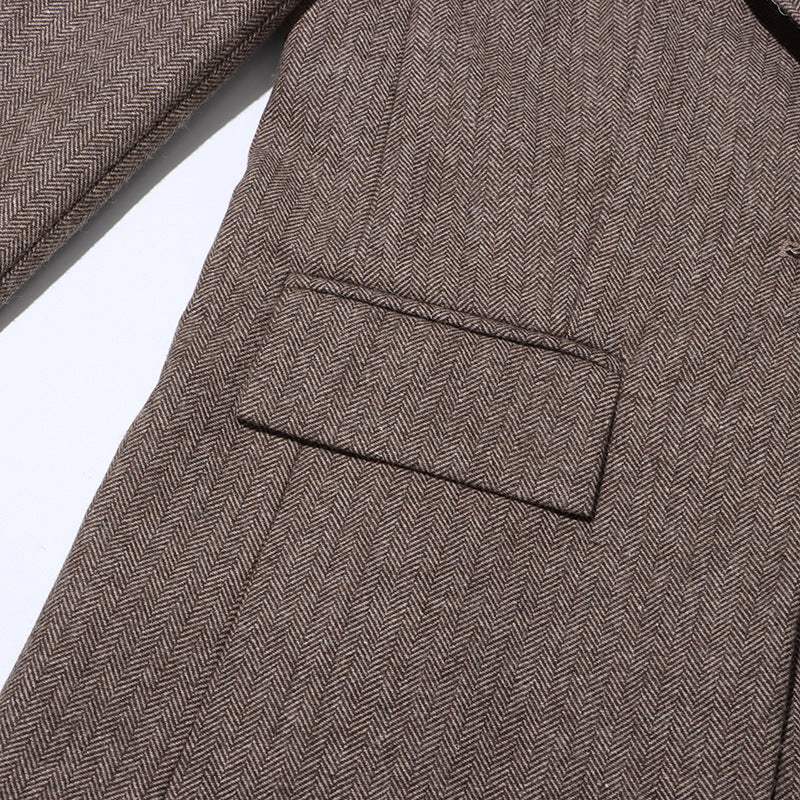 Boucles d'oreilles créoles à double couche texturée avec détail gravé – Akoma 