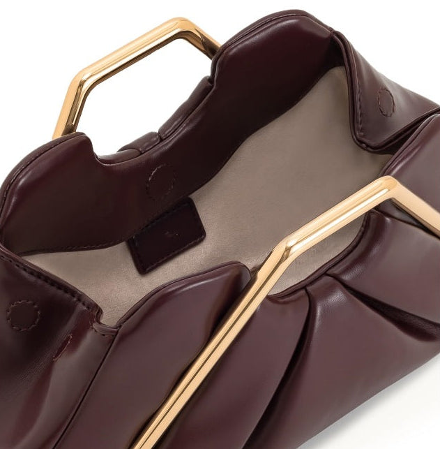 sac cabas en rotin tissé avec doubles poignées en cuir – LÉONIE 