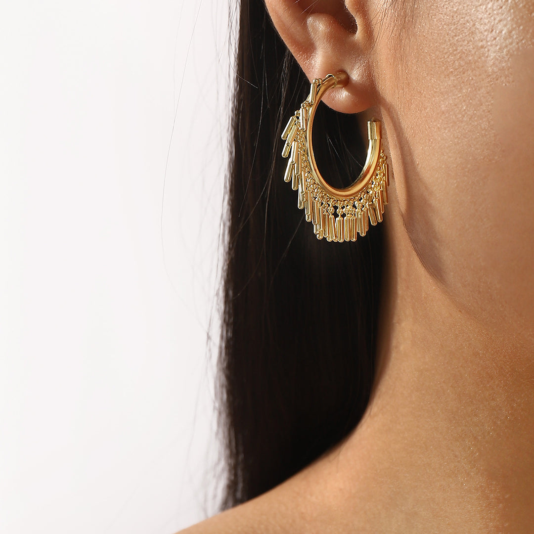 mehrfarbige Kettenhalskette mit Emaille-Seeanhängern - CORALIA 