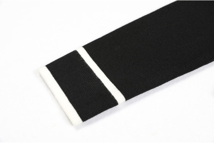 褶皱喇叭袖上衣和高腰裙套装，配腰带 – Rosiny 