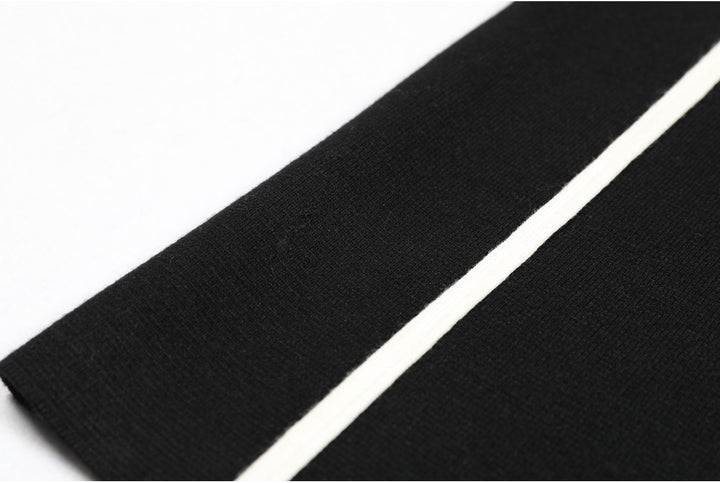 褶皱喇叭袖上衣和高腰裙套装，配腰带 – Rosiny 