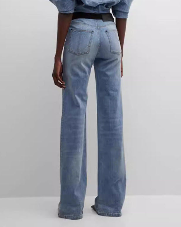 robe midi à manches courtes avec des appliqués floraux 3D - BLOOMIQ 