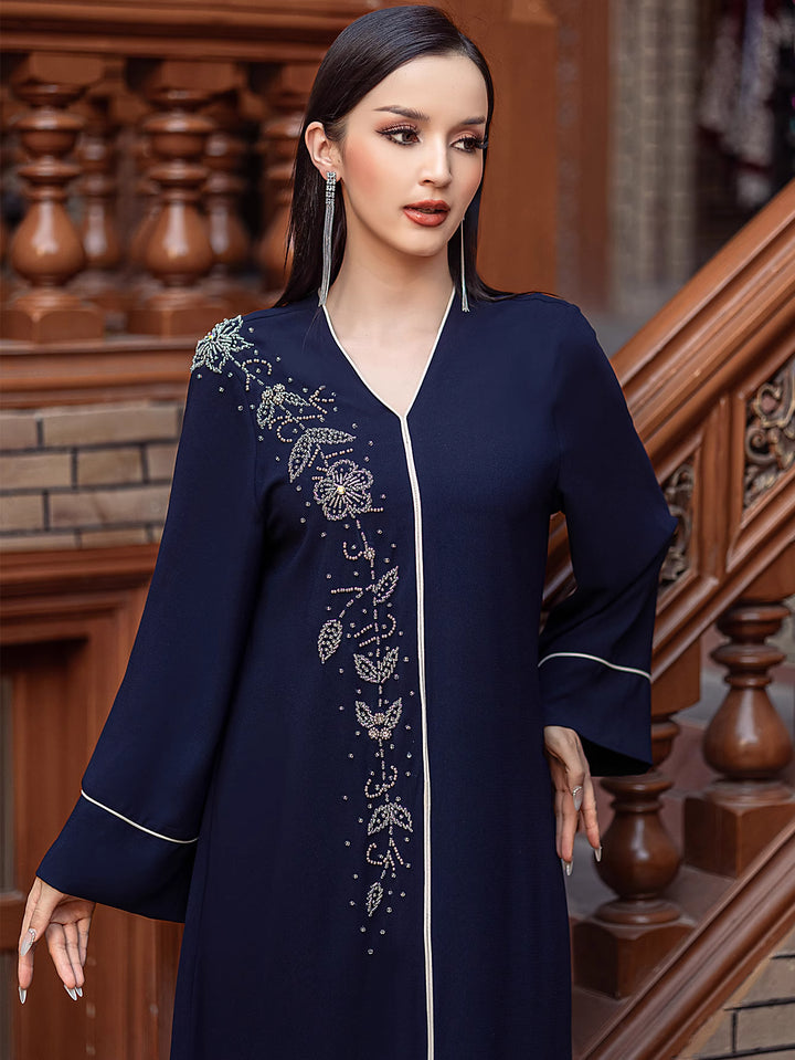 maßgeschneiderter Schlaganzug mit Satin-Puffärmeln – VALENCIA 