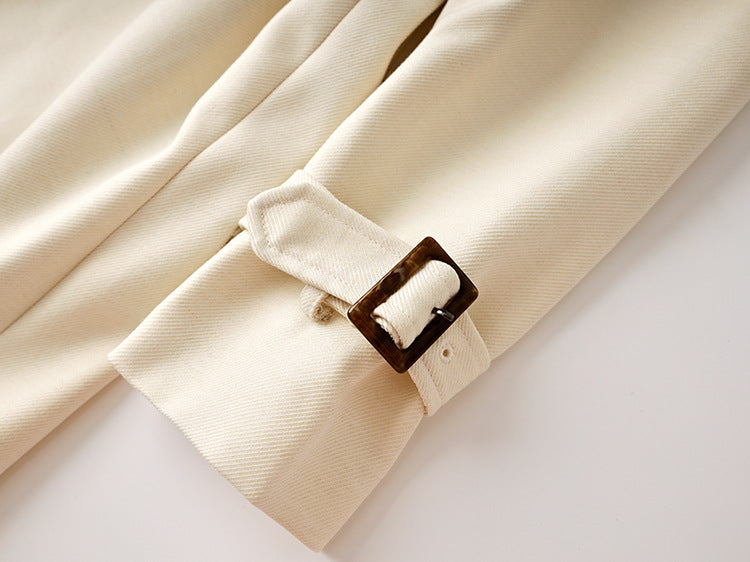 luxury double-breasted trench coat – AURELIA